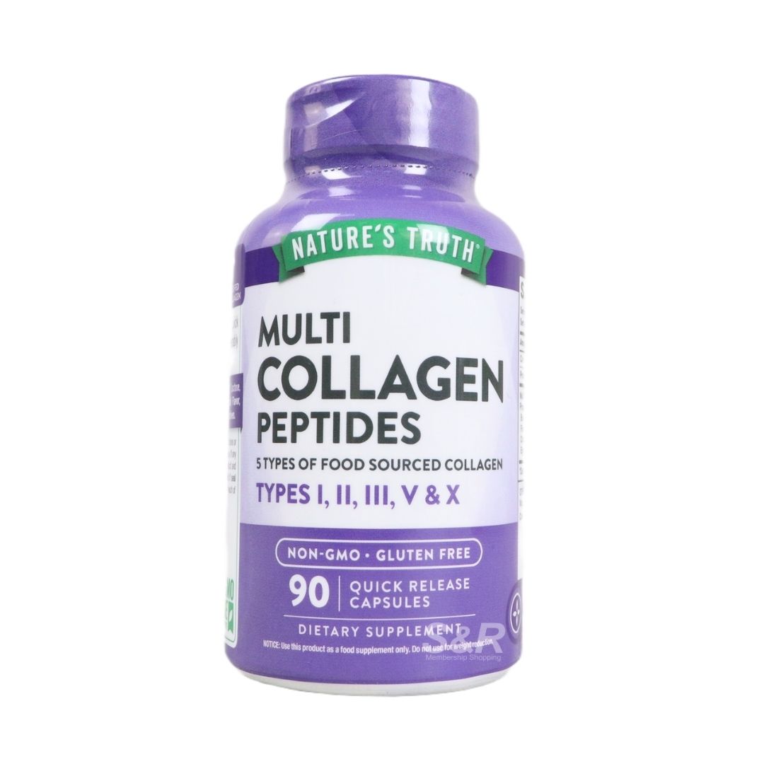 Nature's Truth Multi Collagen Peptides 90 capsules